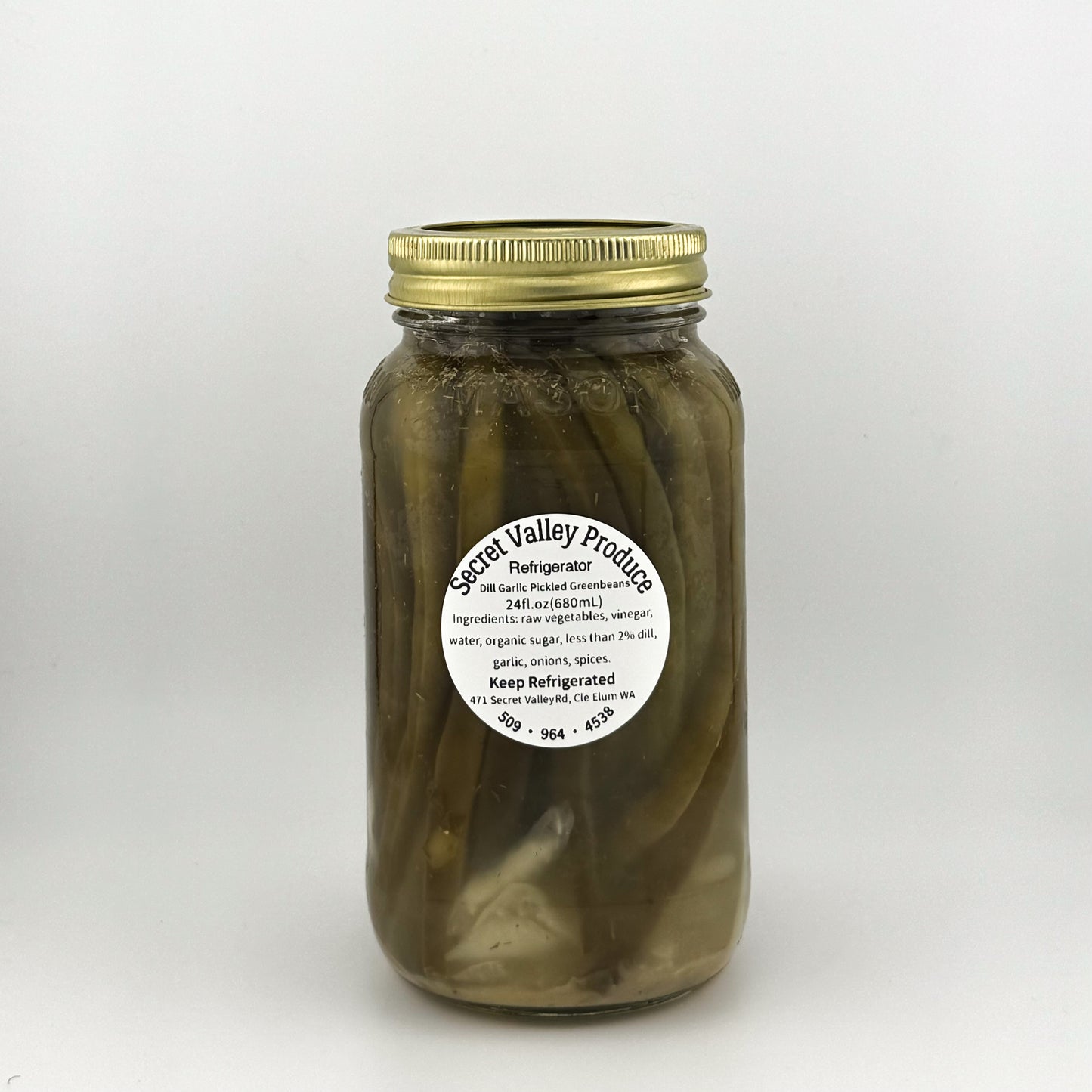 Pickled Dill Green Beans 24oz