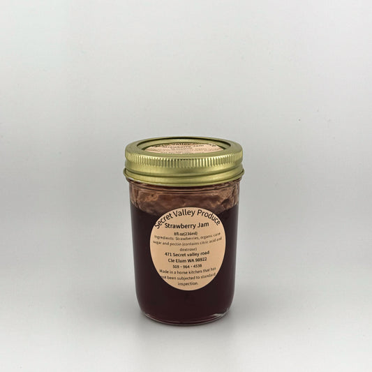 Strawberry Homemade Jam - 8oz jar