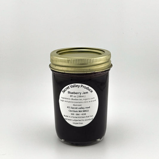 Blueberry Homemade Jam - 8oz jar