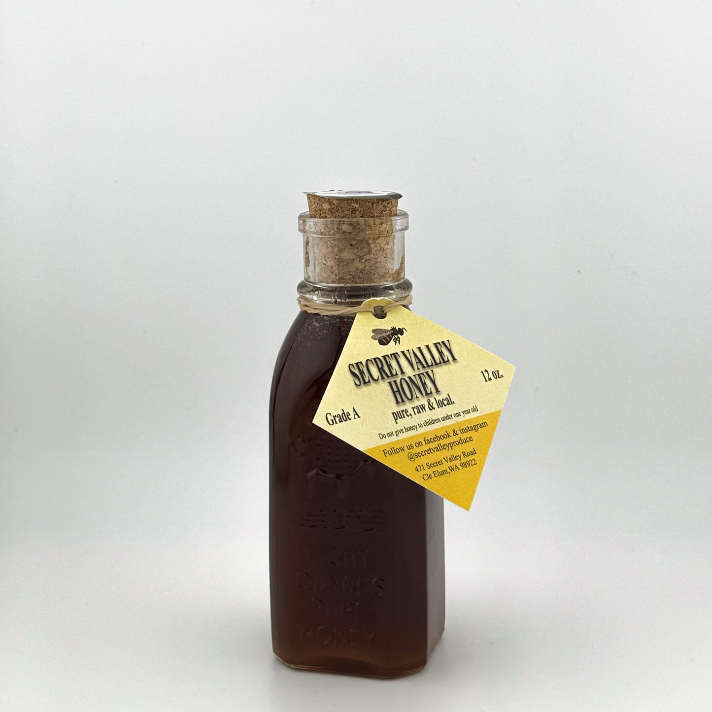 Elderberry Mountain Wildflower Honey - Small muth 1/2lb