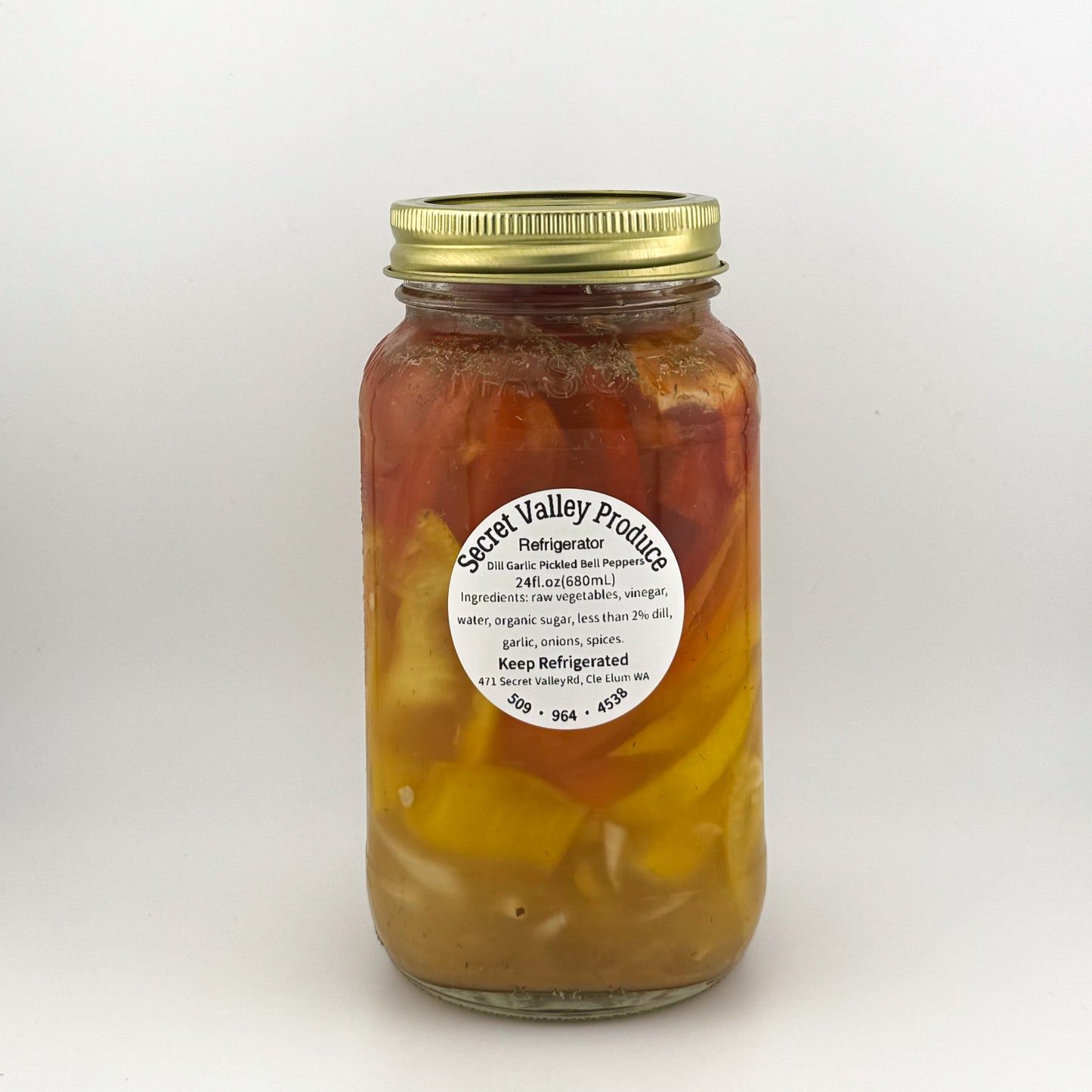 Pickled Bell Peppers 24oz