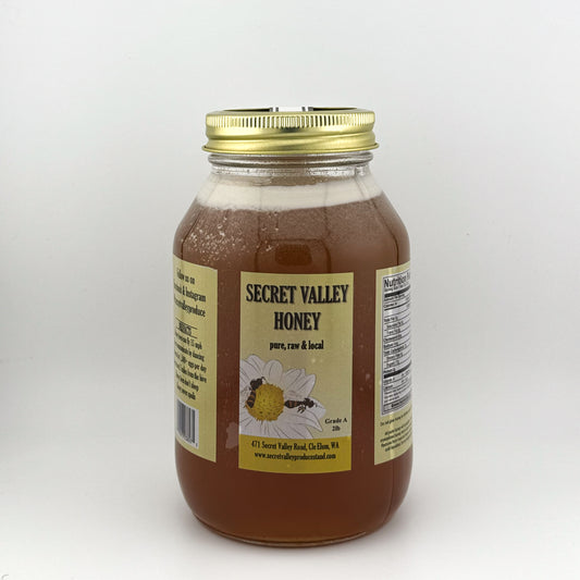Mountain Wildflower Honey - Quart 2.5 lbs