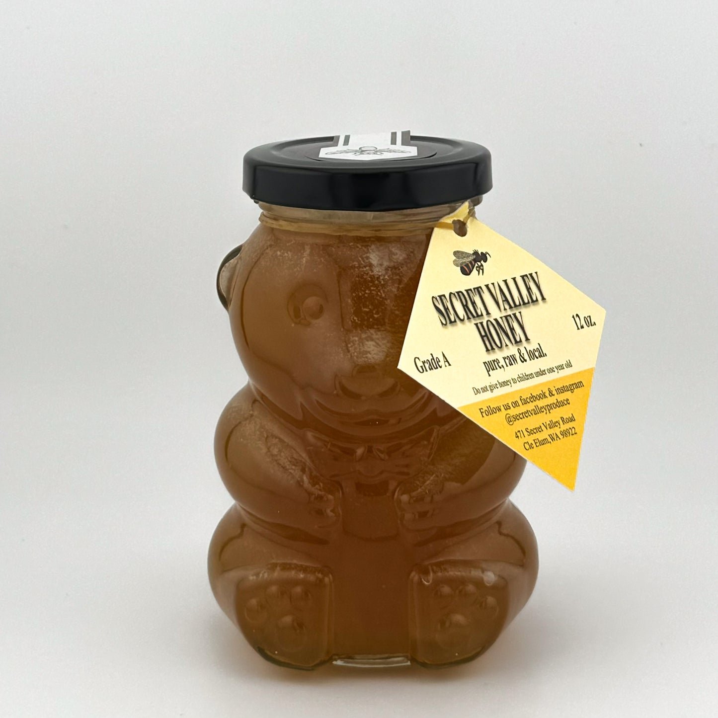 Mountain Wildflower Honey - Bear 1/2lb