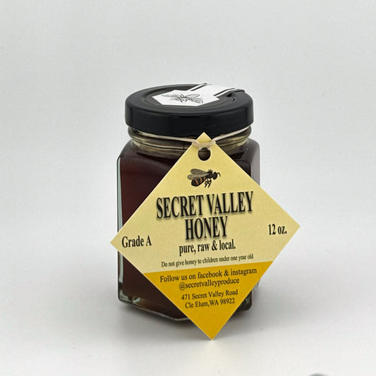 Mountain Wildflower Honey - Small Hex 1/4lb