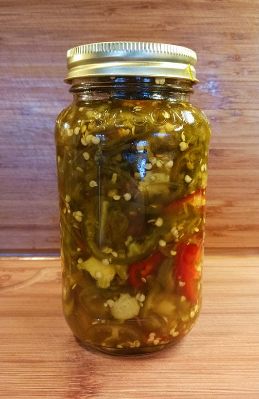 SPICY & SWEET! Candied Jalapenos 24oz